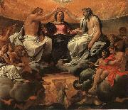 Annibale Carracci  The Coronation of the Virgin oil painting on canvas